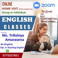 English Classes - Online and Home Visits