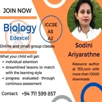 Biology tuition for Edexcel IGCSE & IAL
