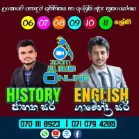 History and English Grade 6-11 - Online
