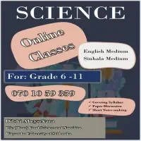 Online Classes - Science