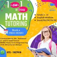 Online Maths tutor (FREE Demo provided)