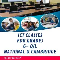 ICT Classes - Grades 6 - O/L (National and Cambridge curriculum)